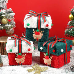 Christmas Plush Gift Box
