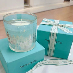 Tiffany & Co. City Skyline Glass Candle